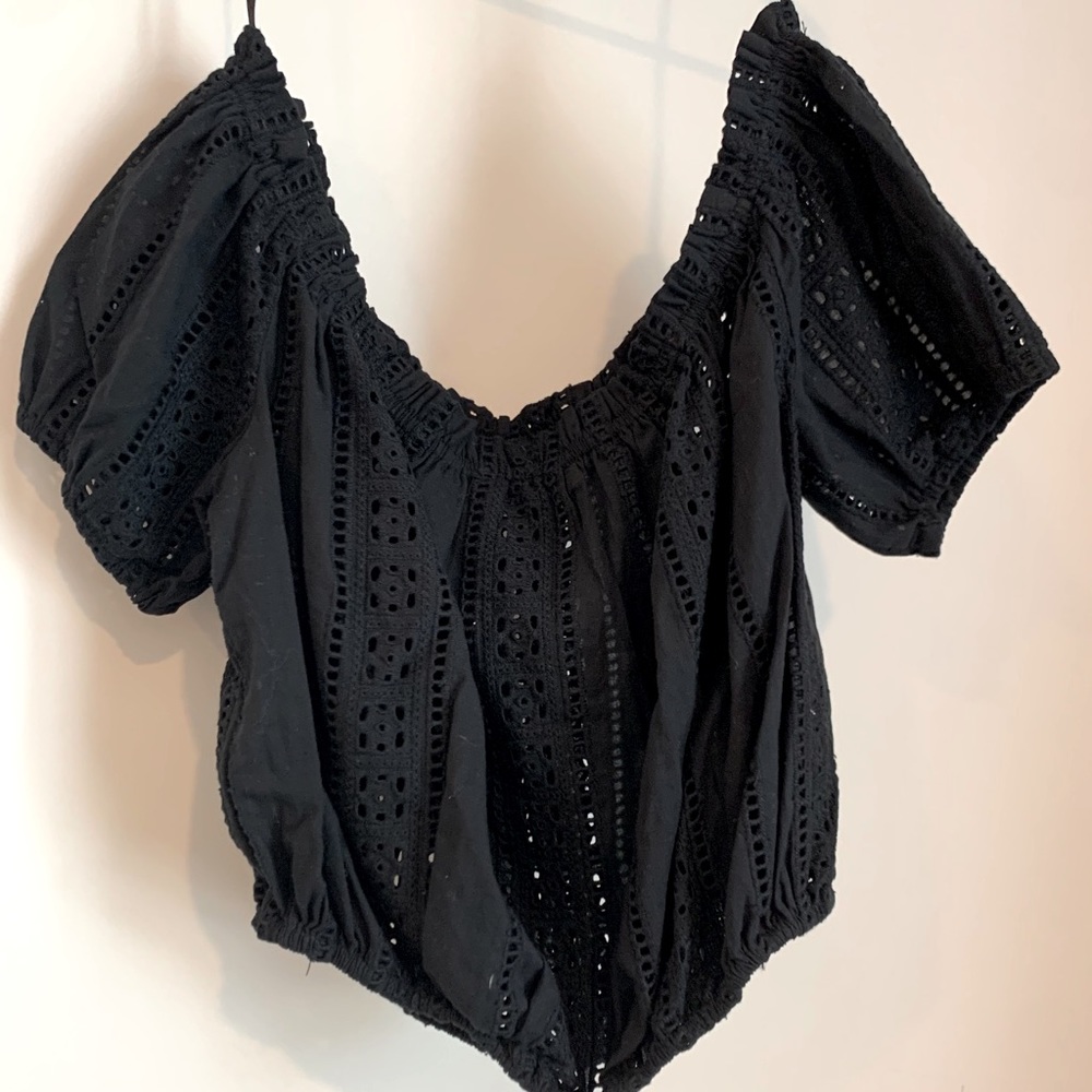 Black Forever 21 Crop